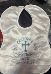 Christening Bibs