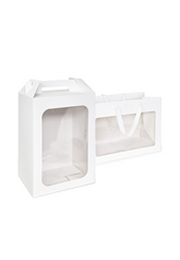 Window Front Gift Bags and Gift Boxes