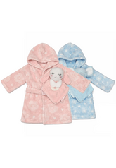 Personalised Baby Robe and Comforter Set