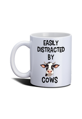 Distracted by Cows Cup with box