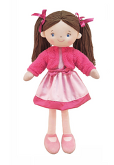 Pink Ragdoll with fluffy jacket