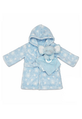 Personalised Baby Robe and Comforter Set