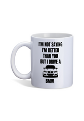 I'm a Better Driver Cup with box