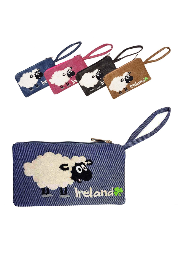 Denim Sheep Purse