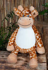 Personalised Mumbles Giraffe Teddy