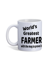World's Greatest Farmer Cup with box