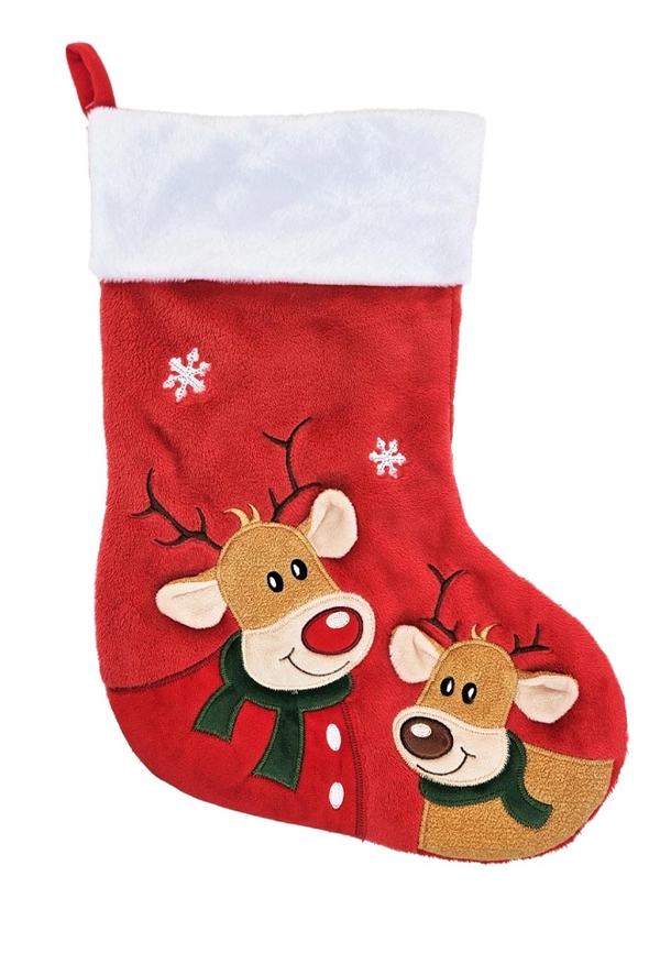 Reindeer Christmas Stocking
