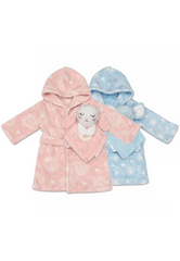 Personalised Baby Robe and Comforter Set