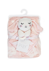 Personalised Bunny Blanket and Comforter Set. Only  Name on blanket and comforter